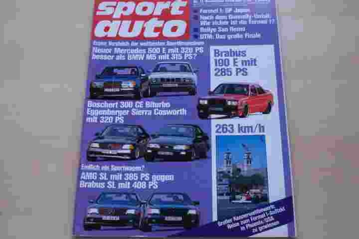 Deckblatt Sport Auto (11/1990)